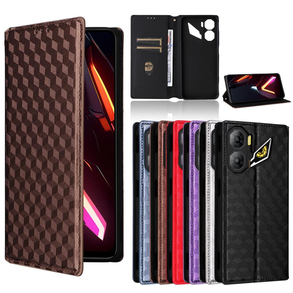 Husă tip flip pentru ZTE nubia Neo 3 Piele PU Protecție completă a corpului Cu [Blocare RFID] Rezistent la șocuri Durabil Retro Husă de telefon
