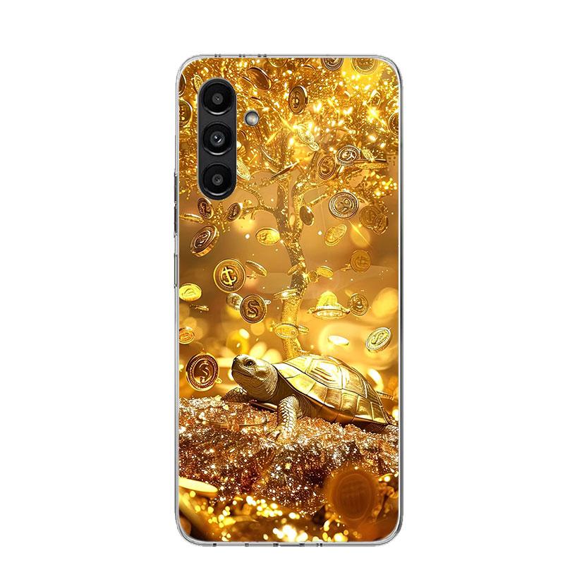 Fine Gold Pattern Printing Case Phone Cover for Samsung Galaxy A17 A16 A15 A14 A13 A56 A55 A54 A53 A36 A35 A34 A33 A26 A25 A24 A Samsung A12 5G
