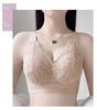 Plus Size Wireless Push-Up Side Support Bra for Large Busts