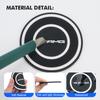 2pcs Car Anti Slip Insert Mat Coaster Water Cup Slot Decorate Pad For Mercedes Benz AMG A B C E S G Class W201 W210 W108 W205
