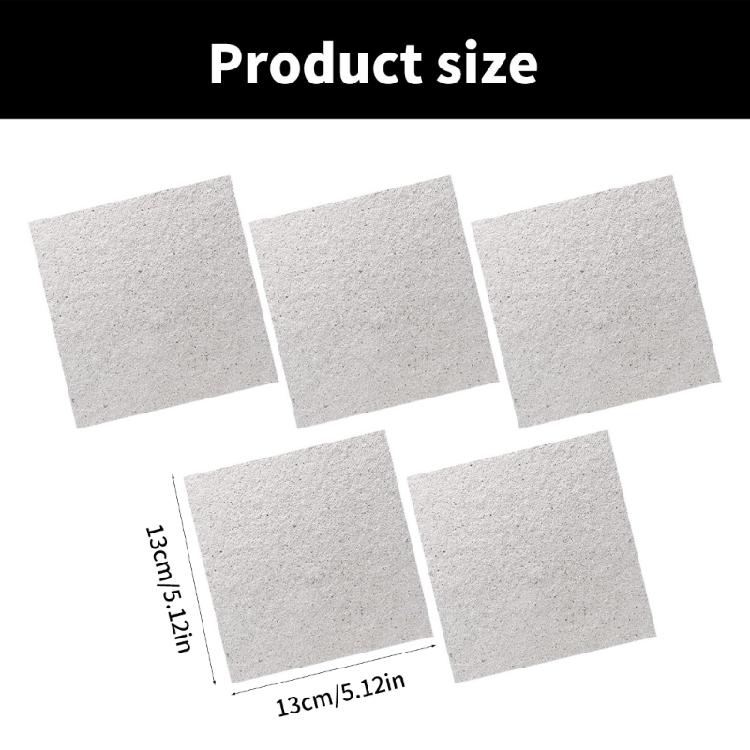 5PCS Thickening Sheets Oven Sheets Mica Plate Microwave Ovens Sheets Replacement Plates Suitable for Quick Heating