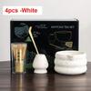 4/6PCS 7pcs Matcha White Tea Whisk Teaware Japanese Ceremony Bamboo Chasen Tea Tool Tea Brush Exquisite Matcha Kit for Teaset