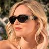 Small Rectangle Sunglasses Men Women UV400 Vintage Square Sun Glasses Travel Shades Summer Eyewear