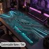 Large Mouse PadPhiladelphia Eagles Custom Name Text Personalized Desk Mat Non Slip Gaming Pad