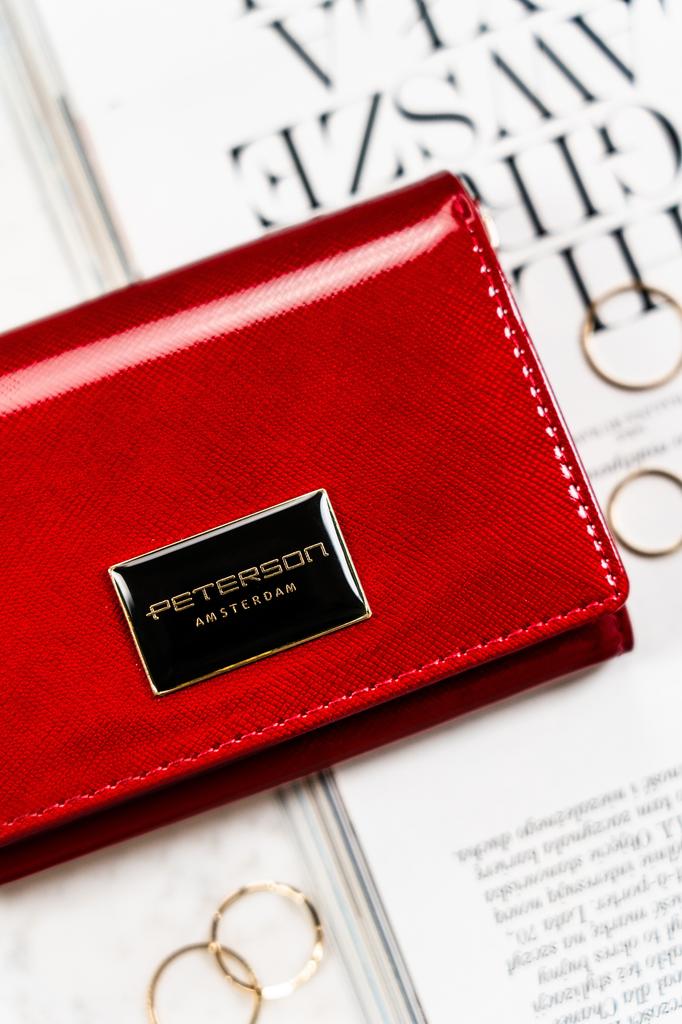 Women's Leather Wallet PTN PH30-1-SAF-1970 RED