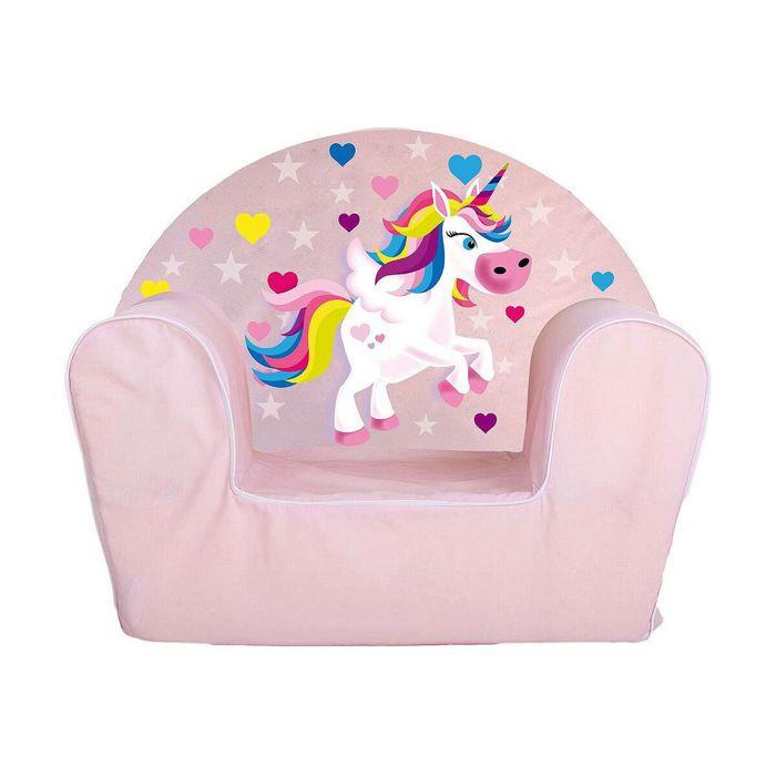 Fauteuil enfant - BigBuy Home - Rose clair - 1 place - Style contemporain - Design