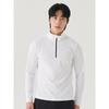 Fila STreTch Thumbhole Half Zip T shirT