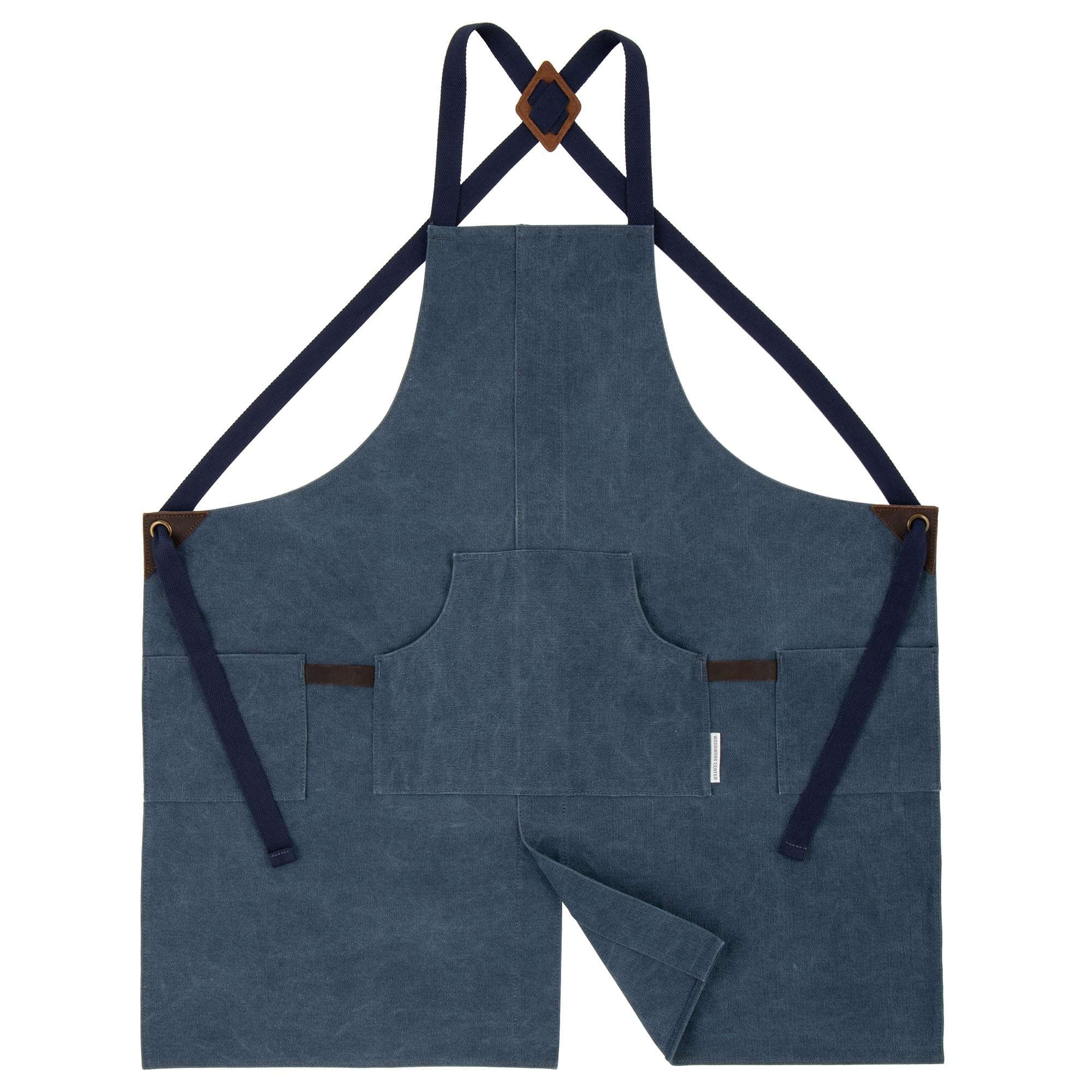 

Рабочий фартук универсального размера [Центр деревообработки], темно-синий,