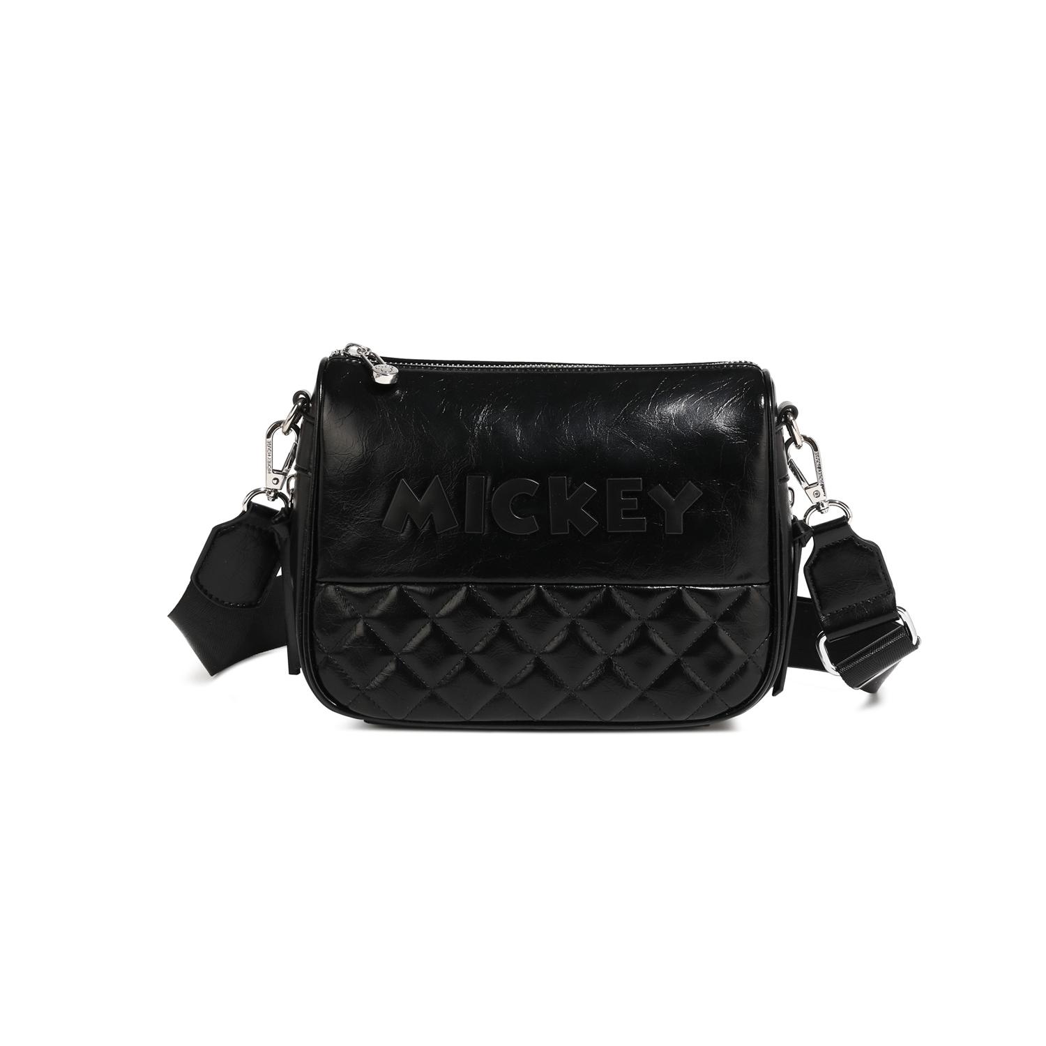 

New Disney Mickey Series PU Shoulder Bag Regular Women s Black/Brown/Red BMK-71928 22.1*9.4*16.0CM