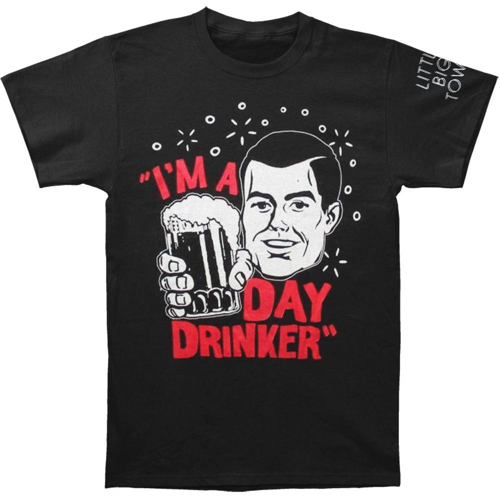 Men s Little Big Town Day Drinker Slim Fit T-shirt X-Large Black XS