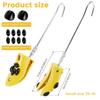 1/2Pcs Universal Shoe Stretcher Adjustable Boot Stretcher PC Sneaker Shoe Widener with Steel Shaft for Men and Women