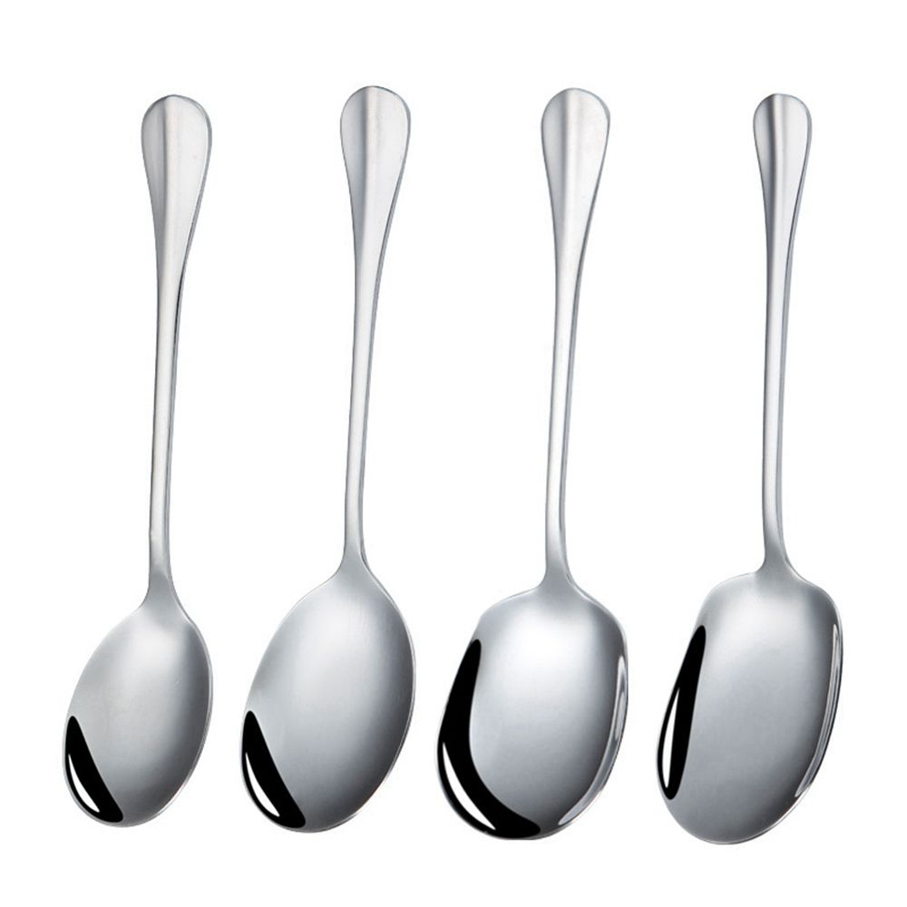 Distributing Rice Kitchen Supplies Public Spoon Tableware Buffet Serving Spoon Soup Spoon