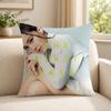 Singer JJOLIN Cushion Cover Soft Short Plush SkinFriendly Cushion Case for MultiScene Use
