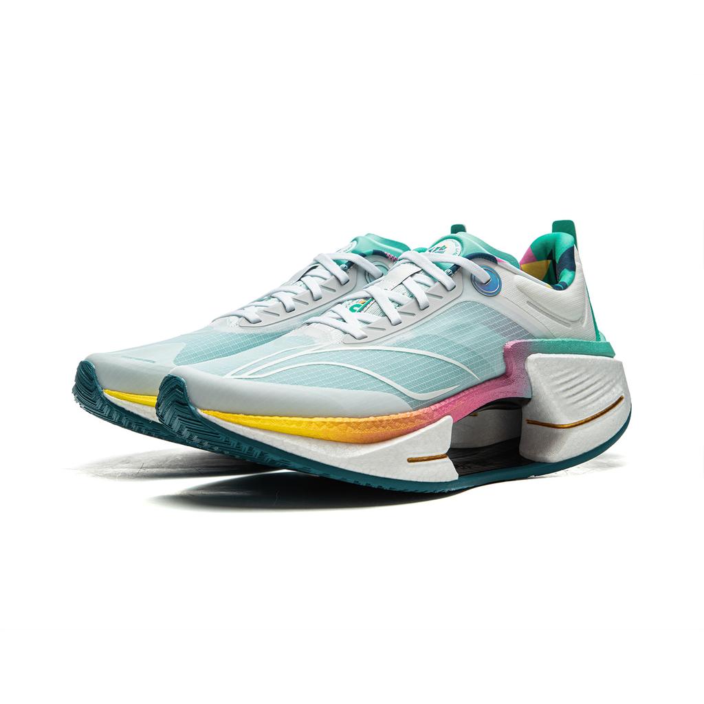 Li Ning Absolute Shadow 3 Essential Running Shoes Men Sneakers Green White ARRU007-6