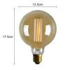 Retro Edison Bulb E27 220V 40W ST64 G80 G95 G125 Ampoule Vintage Edison Bulb Incandescent Lamp Filament Light Bulb Home Decor