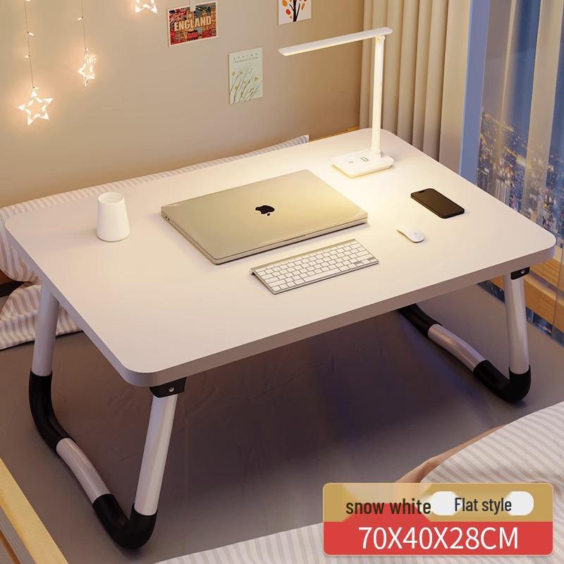 Foldable Bedside Table: Compact Desk for Dorms and Bedrooms