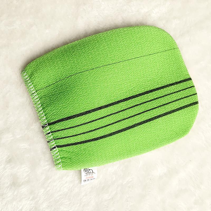 Authentic Korean Exfoliating Bath Towel: Gentle, Effective Scrubbing for Dirt and Ash Removal