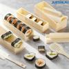 DIY Round Sushi Mold Love Sushi Maker Square Sushi Cutting Rice Ball Tool Set Rice Ball Mold