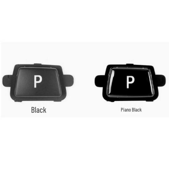 BMW F Series Gear Lever P Button - Piano Black/Matte Black Piano Black