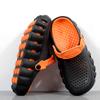 Été hommes sandales plage pantoufles mode pantoufles d'extérieur décontracté plage chaussures de sports nautiques respirant creux tongs pas cher mâle Aqua Sneaker