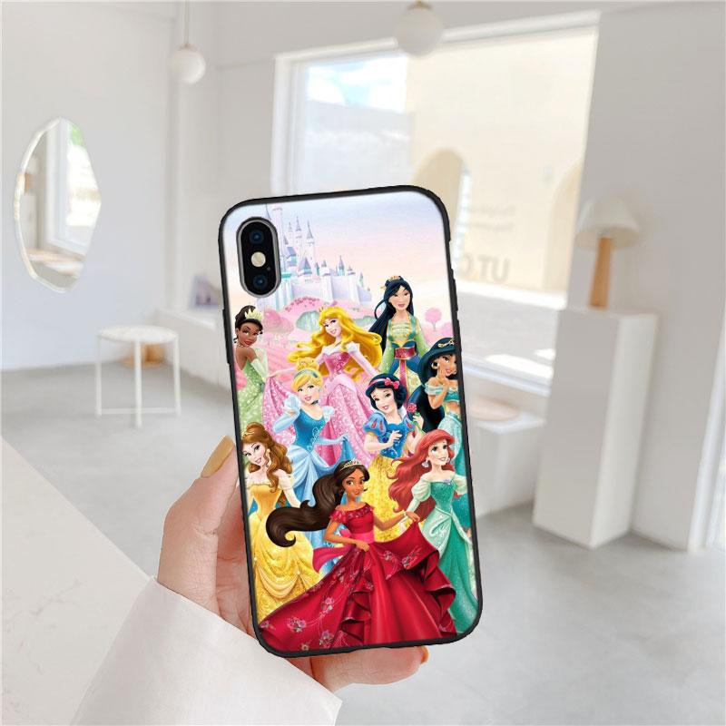 CJ42 Disney Princess Phone Case for Samsung Galaxy M06 M15 M16 M35 M55 M56 A36 A42 A50 A50S A51 A52 A32 A33 A05 A05S A06 A16 A20