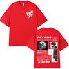 Alvaro Diaz Sayonara Album Graphic T Shirts Unisexs Clothing Hip Hop Fashion Oversized Short Sleeve Tshirt Casual Cotton Tshirts