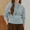 Glitter Mix Round Neck Crop Rib Knit Zd02qk008on