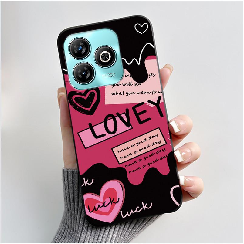 Phone Casing For ZTE Blade A75 4G Case Z2359 Luxury Dragon Cute Cool Boys Girls Black Matte Soft Silicone Protective Back Cover