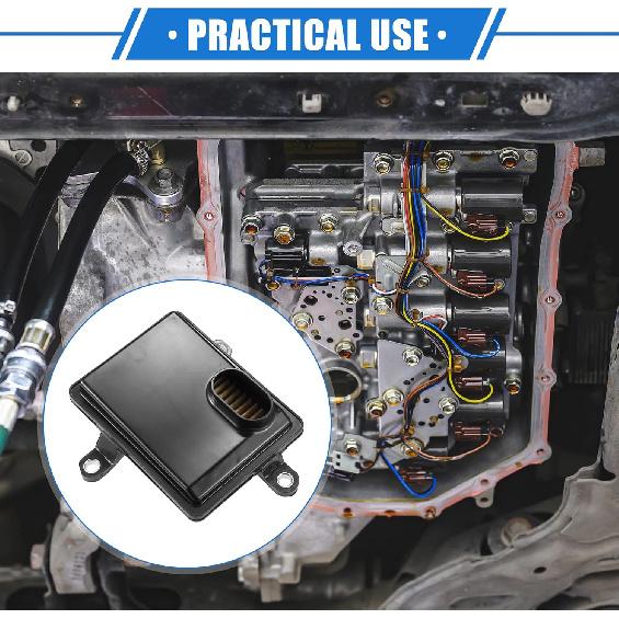 No.09G325429D Transmission Filter for Volkswagen Jetta 1.8L 2014-2018, Durable Plastic Black Automatic Transmission Filter