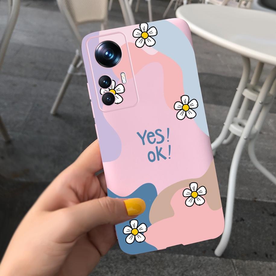 For Xiaomi 12T Pro Case Mi 12T 2022 New Fashion Art Painted Cover Soft Fundas Phone Case For Xiaomi Mi 12T Mi12T Pro Cover Coque