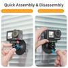 Ball Head Camera Mount for DJI Osmo 360/Action 5 Pro/4/3 Action Camera Accessories