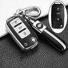 Qsvbk7 TPU Car Key Case Cover for Volkswagen VW Golf Bora Jetta Polo Golf Passat B8 for Skoda Octavia A5 A7 Fabia Seat Ibiza Leon