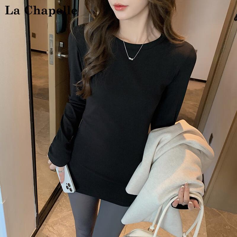 La Chapelle Women s Mid-Length Thermal Long-Sleeve T-Shirt S