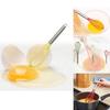 Stainless Steel 304 Egg Beater Cream Whisk Mixer Baking Tool 8 Inch Modern Simple Style