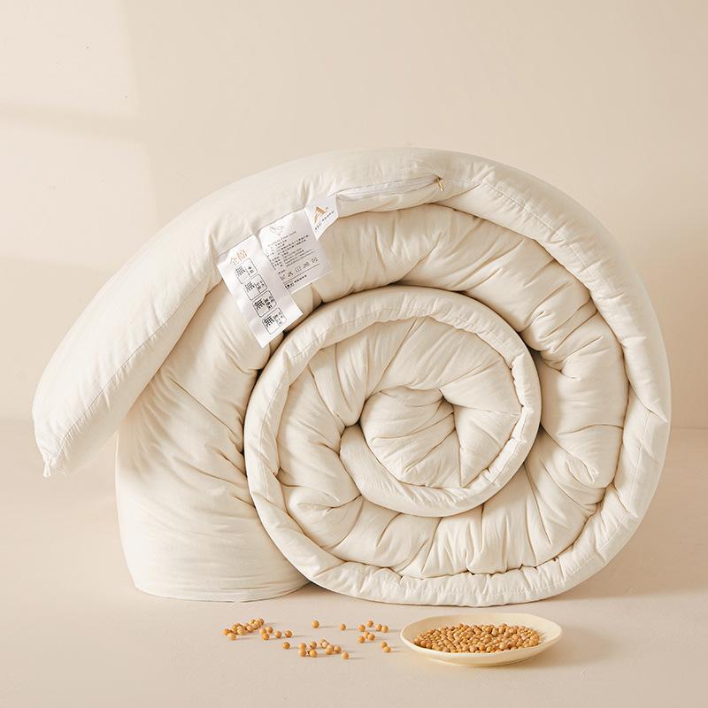 Pure Cotton Soybean Quilt with 30% Protein Fiber - All-Season Comforter.