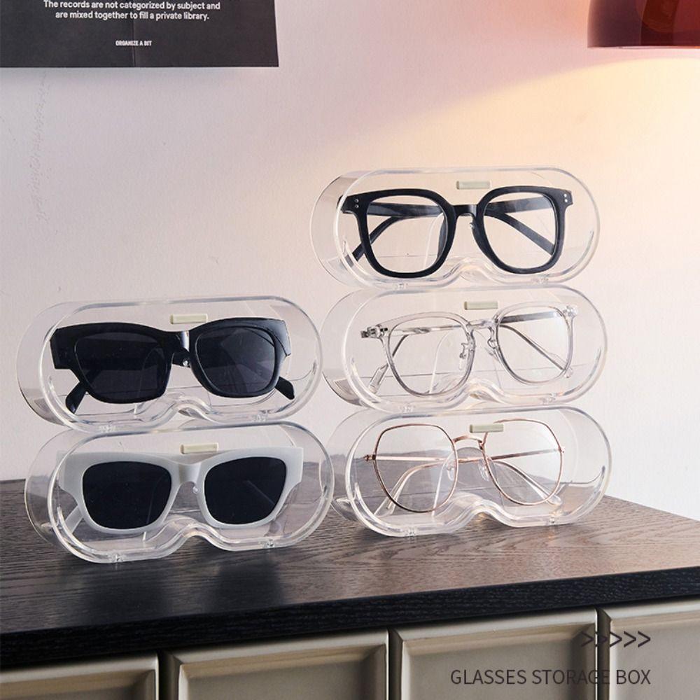 Organizer Sunglasses Storage Box Wall Mounted Sun-glasses Display Holder New Glasses Storage Rack