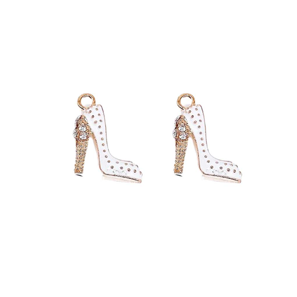 10 Pcs Earrings Pendant Meaningful Unique Appearance with Small Loop DIY Findings Bracelet Making Elegant Gift for Women Girls