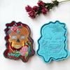Skull Tray Epoxy Resin Mold Serving Plate Board Coaster Casting Silicone Mould DIY Crafts Jewelry Home Decorations Ornaments Making Tools