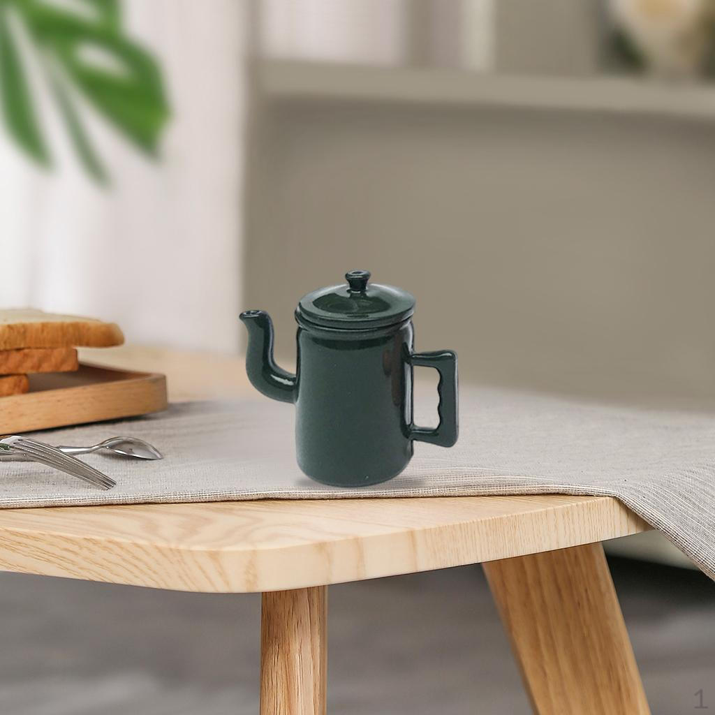 

1/12 Miniature Alloy Kitchen Bedroom зелений