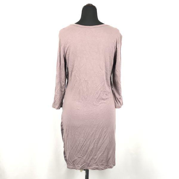 SEE BY CHLO / Long Sleeve Tight Dress / Knee-Length Skirt [Women’s 4 / M / Pink] Rayon Fabric(USED)