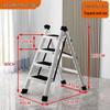 3-Step Telescopic Folding A-Frame Ladder – Lightweight and Multi-Functional Stool