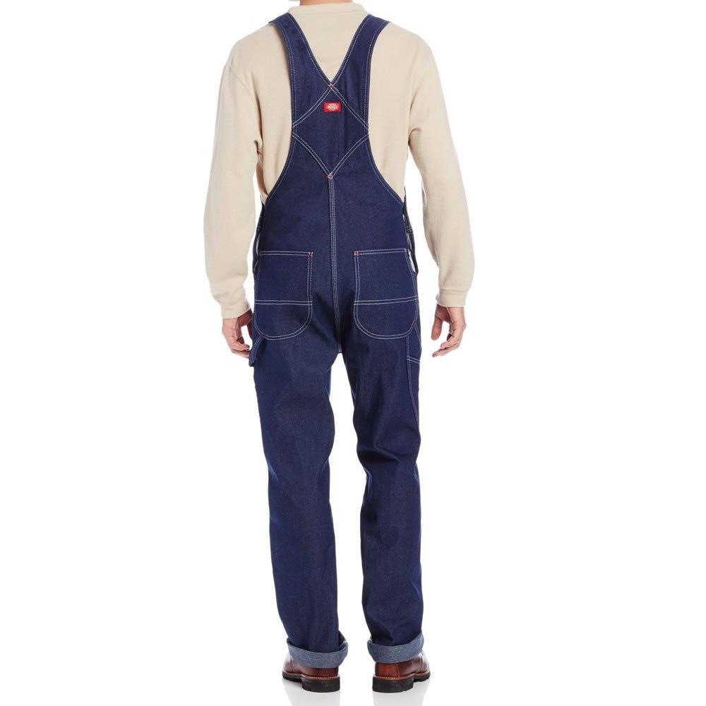 Dickies Indigo Overalls 83294 INDIGO BLUE DENIM Indigo Workwear Denim Pants Men's (Size 32x32)
