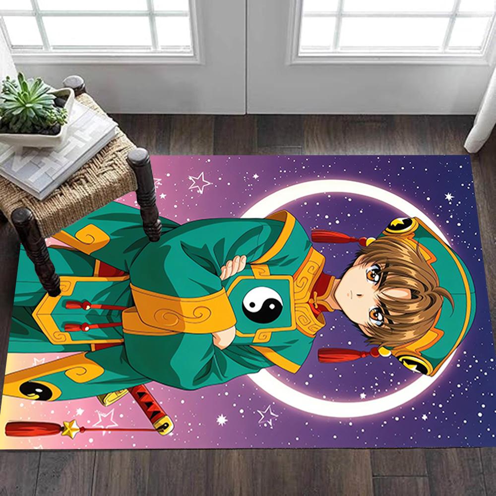 Yin-yang Symbol Costume Set Decoration,Carpet,Living Room,Bedroom, Non-slip,Square rug