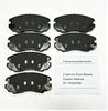 4Pcs Ceramic Front Brake Pads OE T1E3501080 for Chery Tiggo 7 Pro / 7 Pro Max