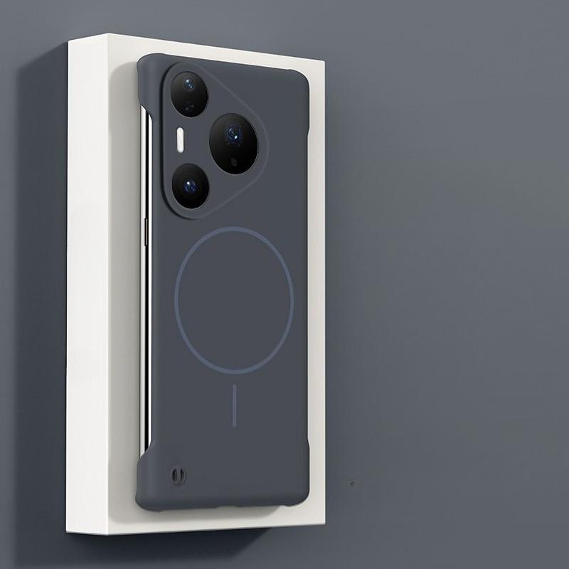 for Magsafe Ultra Thin Case for HUAWEI Pura 80 Pro Plus Frosted Hard PC Wireless Charging Back Cover for Huawei Pura 80 Ultra