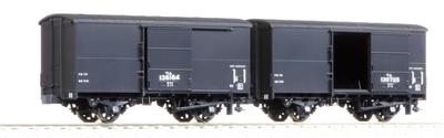 KATO HO Gauge WAM 90000 2-car Railroad Model Freight Car 1-812