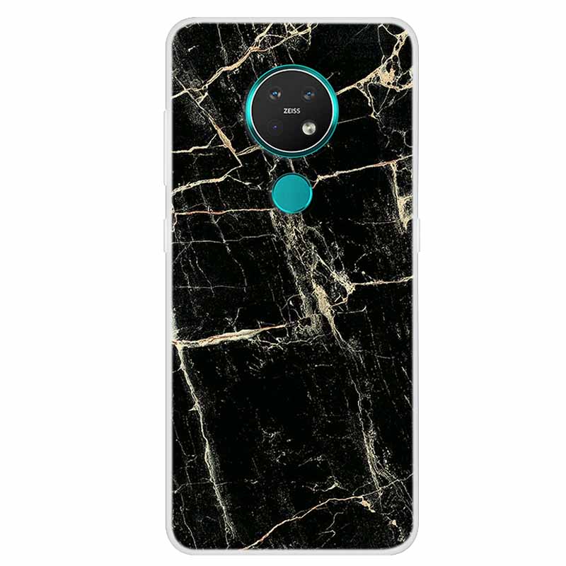 Per Custodia Nokia 7.2 Nokia 6.2 Lusso Silicone TPU Morbida Cover Posteriore Custodia Telefono Per Nokia 7.2 Funda TA-1193 TA-1178 Cartone Animato Coque