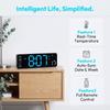 Temperature Humidity  Display Alarm Clock Timer LED Clock Digital Wall Clock  Living Room
