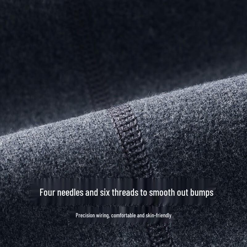 Yuzhaolin Herren Nahtlose Doppelseitige Deutsche Samt Thermo Hose