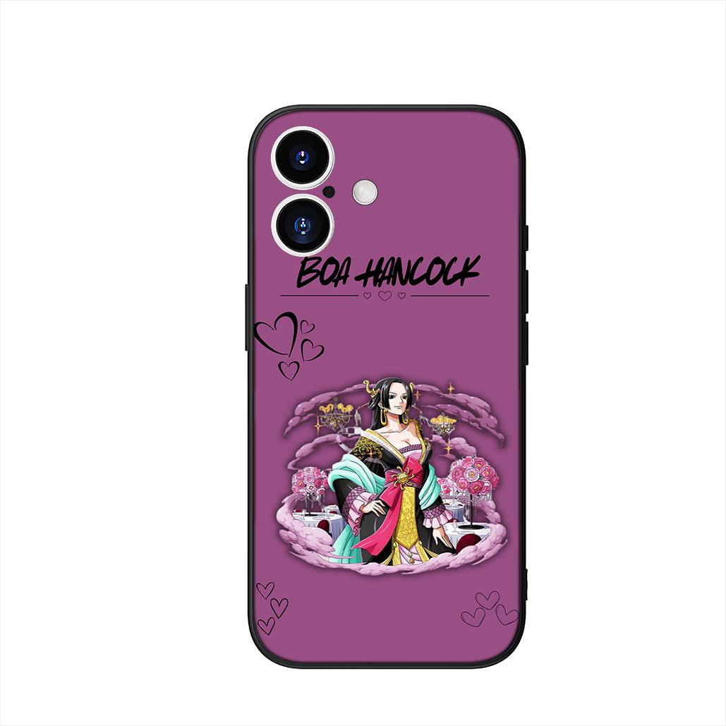 

Boa Hancock One Pieces Luffy Zoro Case for Samsung Galaxy A55 A54 A25 A36 A17 A26 A35 A33 A34 A14 A37 S8 S9 S20 S21 FE S10 Plus Galaxy S9